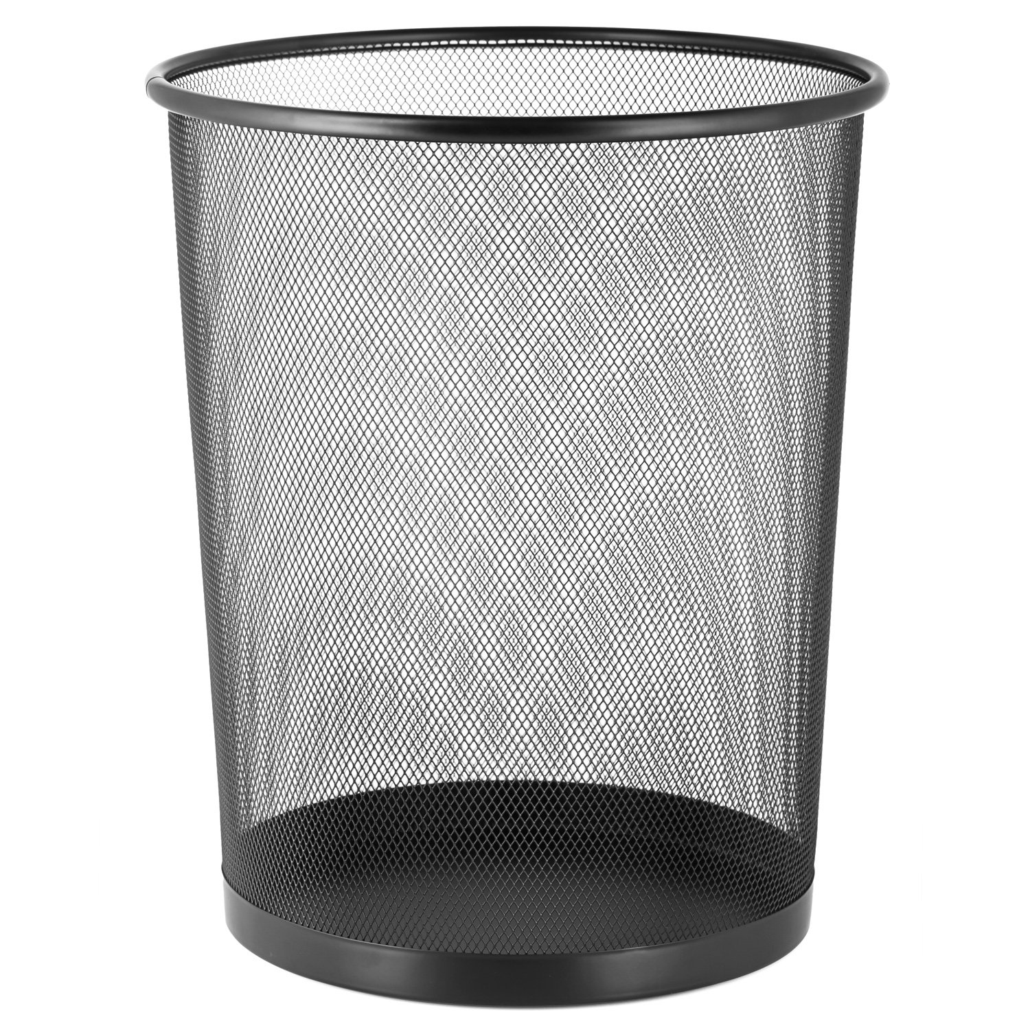 Halter Large Mesh Metal Wastebasket 14" Tall 18 Quart ( 4.5 Gallon )...