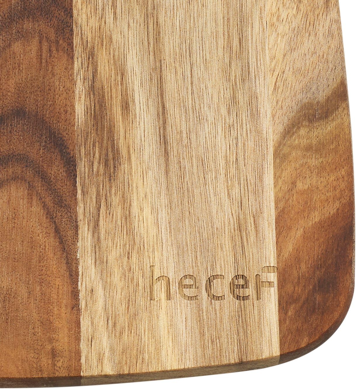 Hecef Cheese Board Set 3,a Acacia Wood Cheese Plate & a Cheese Knife & a Cheese Fork - Image 5