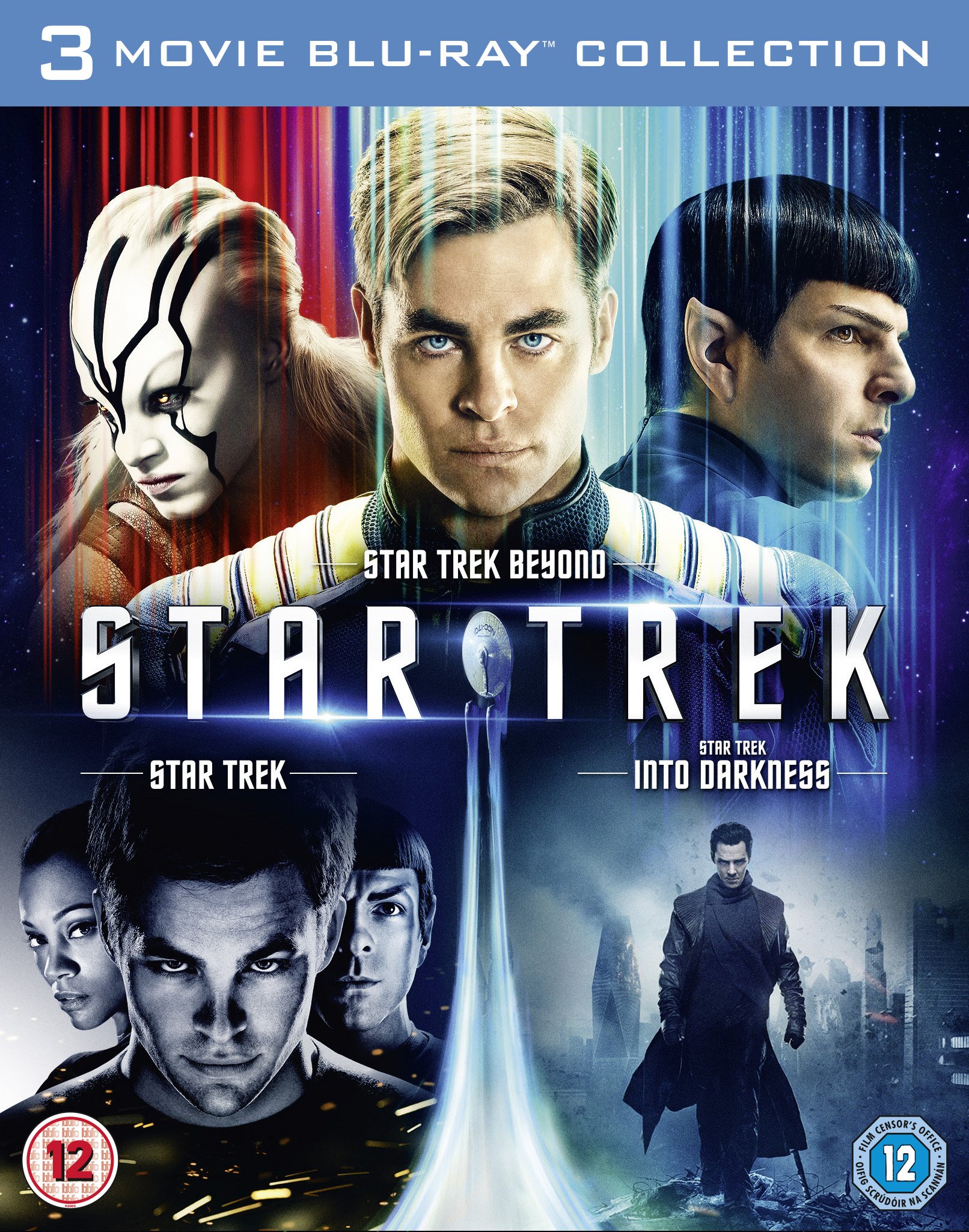 Star Trek, Star Trek Into Darkness & Star Trek Beyond [Blu-ray] [2016]