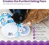 Catstages Nina Ottosson Rainy Day Puzzle for Cats Treat Dispenser view 4