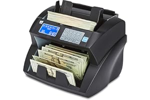 ZZap NC30 Bill Counter & Counterfeit Detector - Cash Money Currency Machine