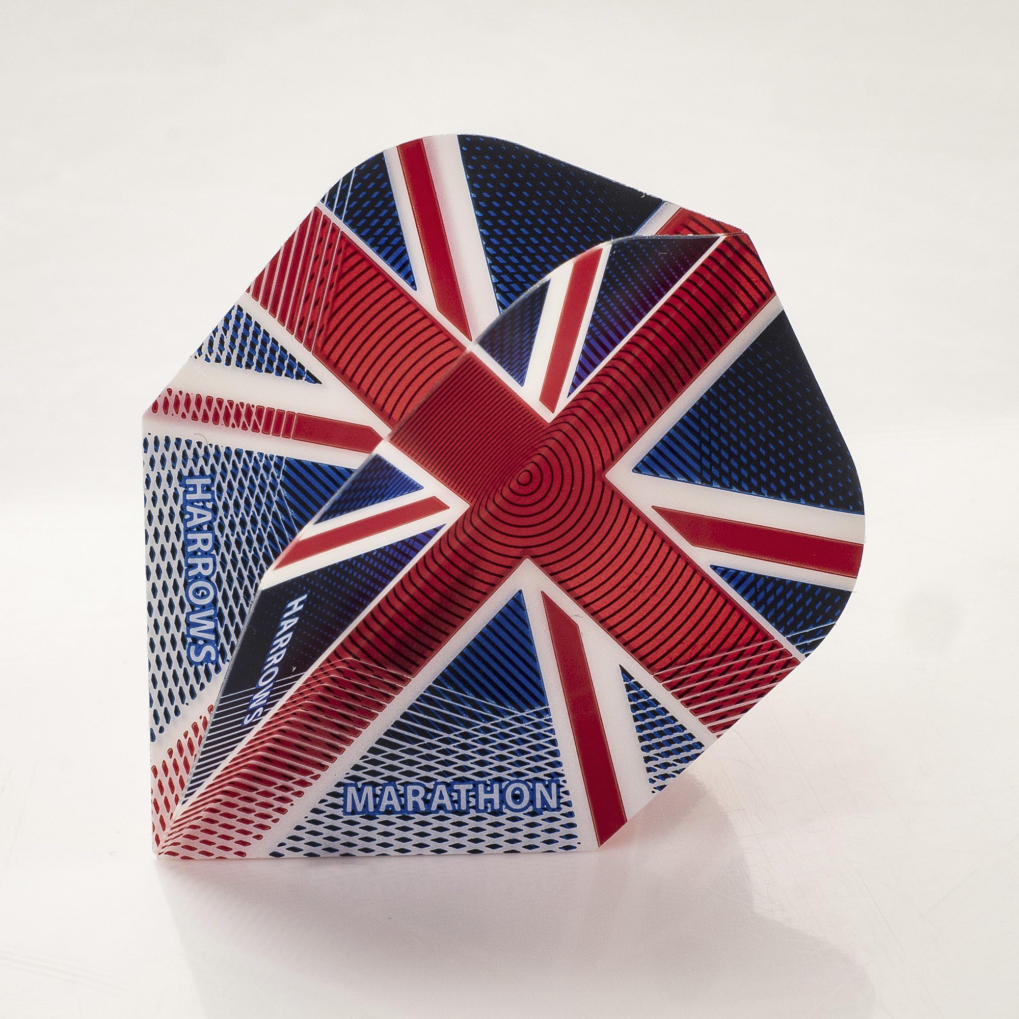 1 SET HARROWS MARATHON STANDARD DART FLIGHTS UNION JACK 2016