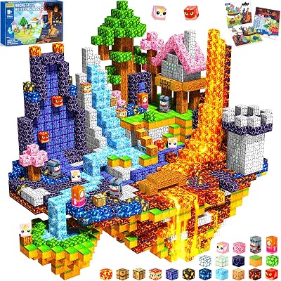 COOLJOYA Magnetic Blocks 150 PCS Educational STEM Toys Easter Gift