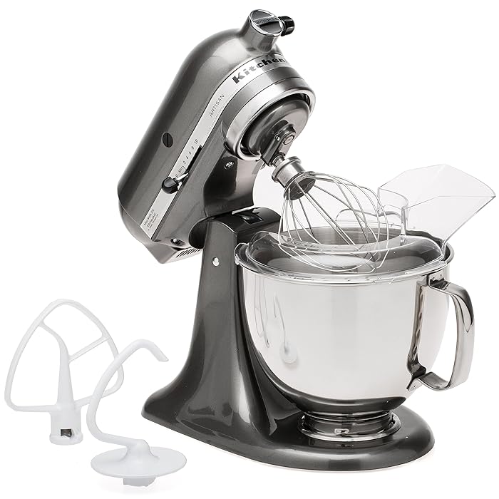 KitchenAid Artisan Series Stand Mixer with Pouring Shield, 5-Qt., Liquid Graphite