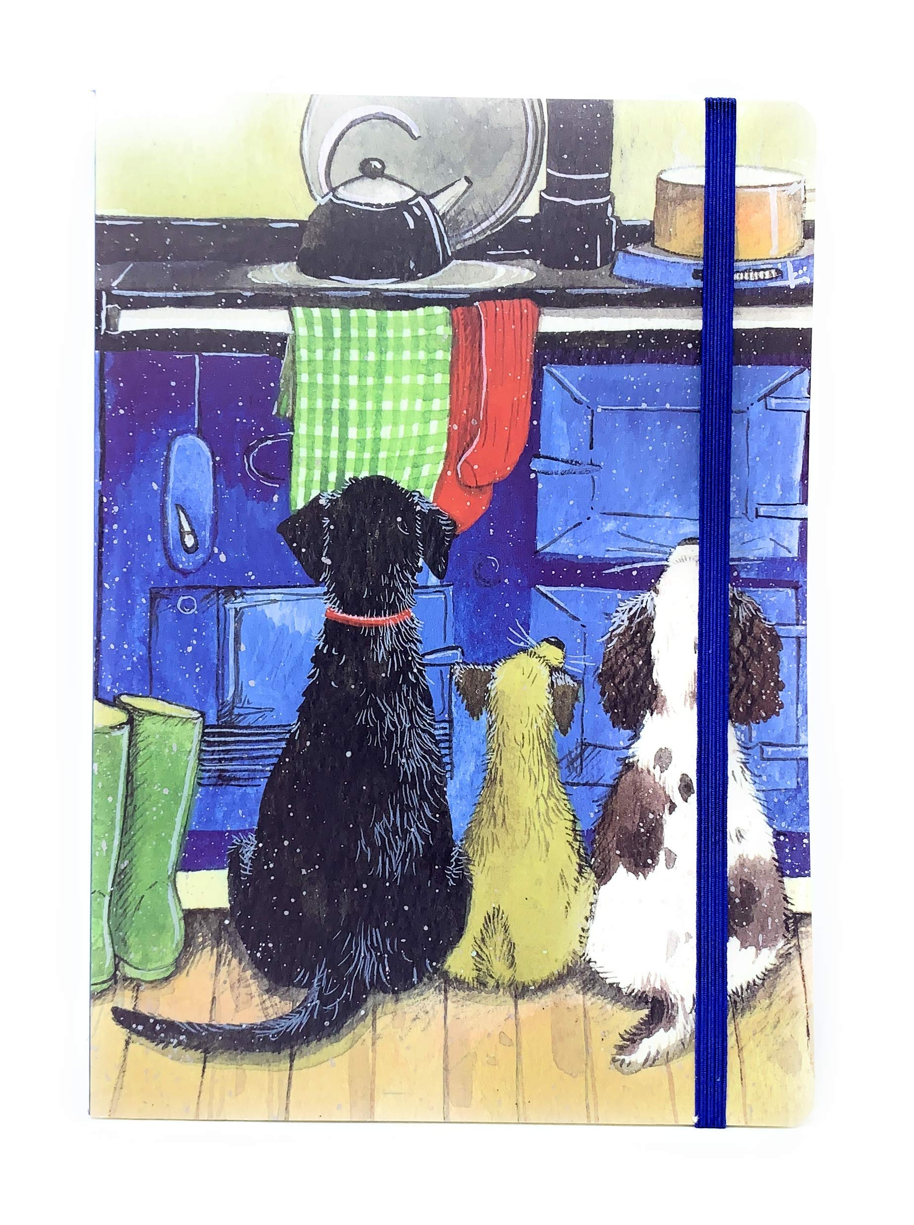 ALEX CLARK Hotdogs Large Chunky Notebook