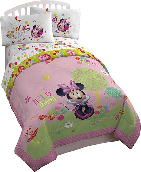 minnie mouse twin sheets