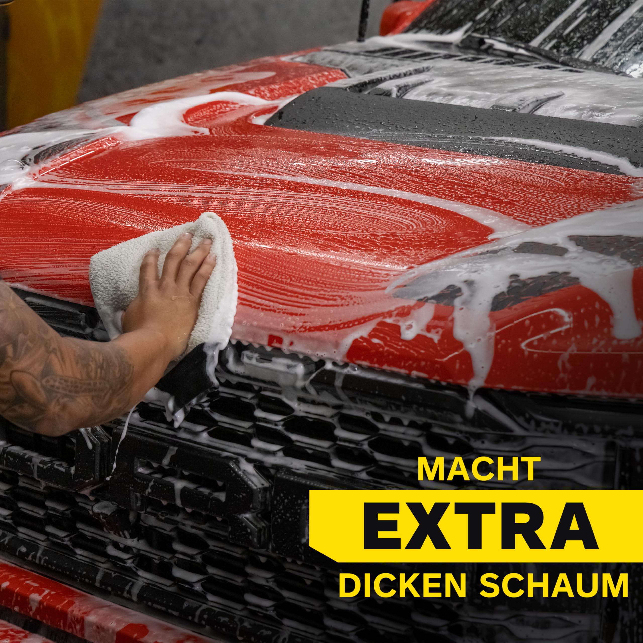 Meguiar's Watermelon Bubblegum Autoshampoo - Hervorragende Reinigungskraft, Angenehmer Duft, starke Schaumbildung, konzentrierte Formel, ideal für Schaumkanonen, 1890ml, G250464EU 4