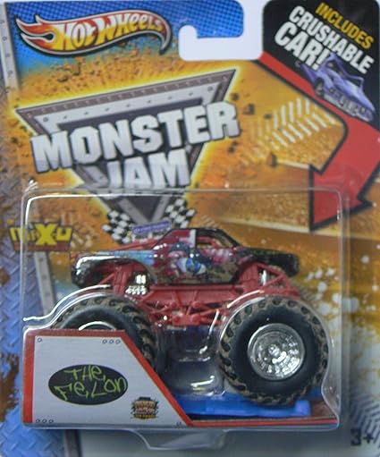 hot wheels monster jam crushable car