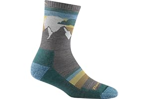 DARN TOUGH VERMONT Darn Tough Women's Element Micro Crew Lightweight with Cushion Sock (Style 1114) -