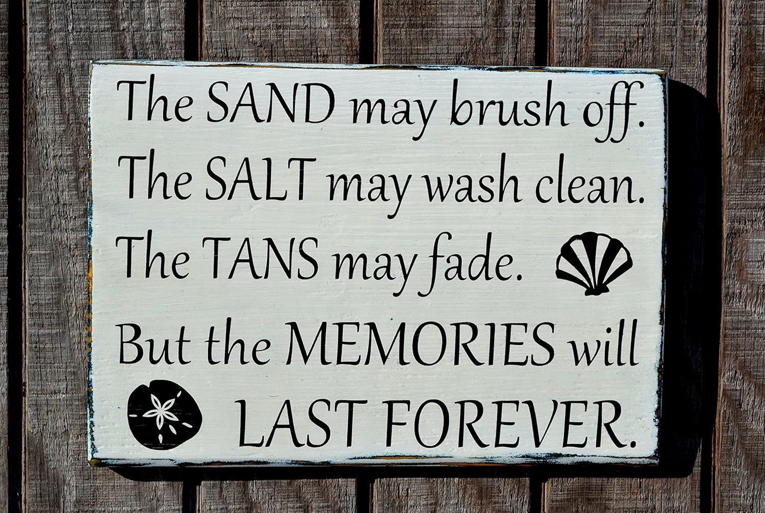 Amazon Com Salt May Brush Off Tans May Fade Beach Decor