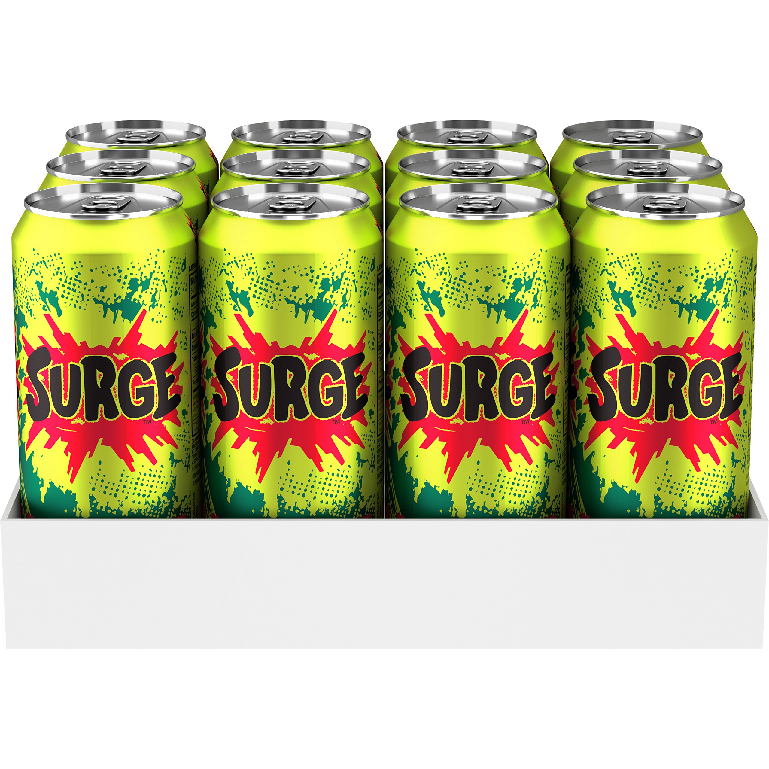 Surge Citrus Soda Soft Drinks, 16 fl oz, 12 Pack Buy Online in UAE