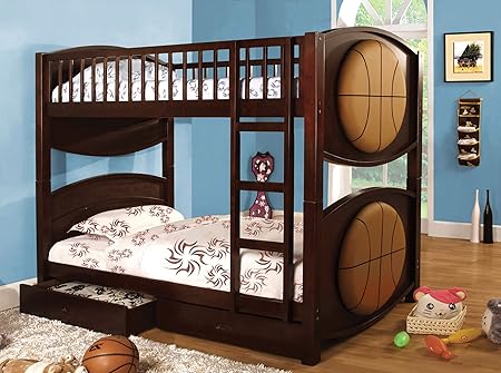Furniture Of America Soccer Bunk Bed With 2 Drawer Twin