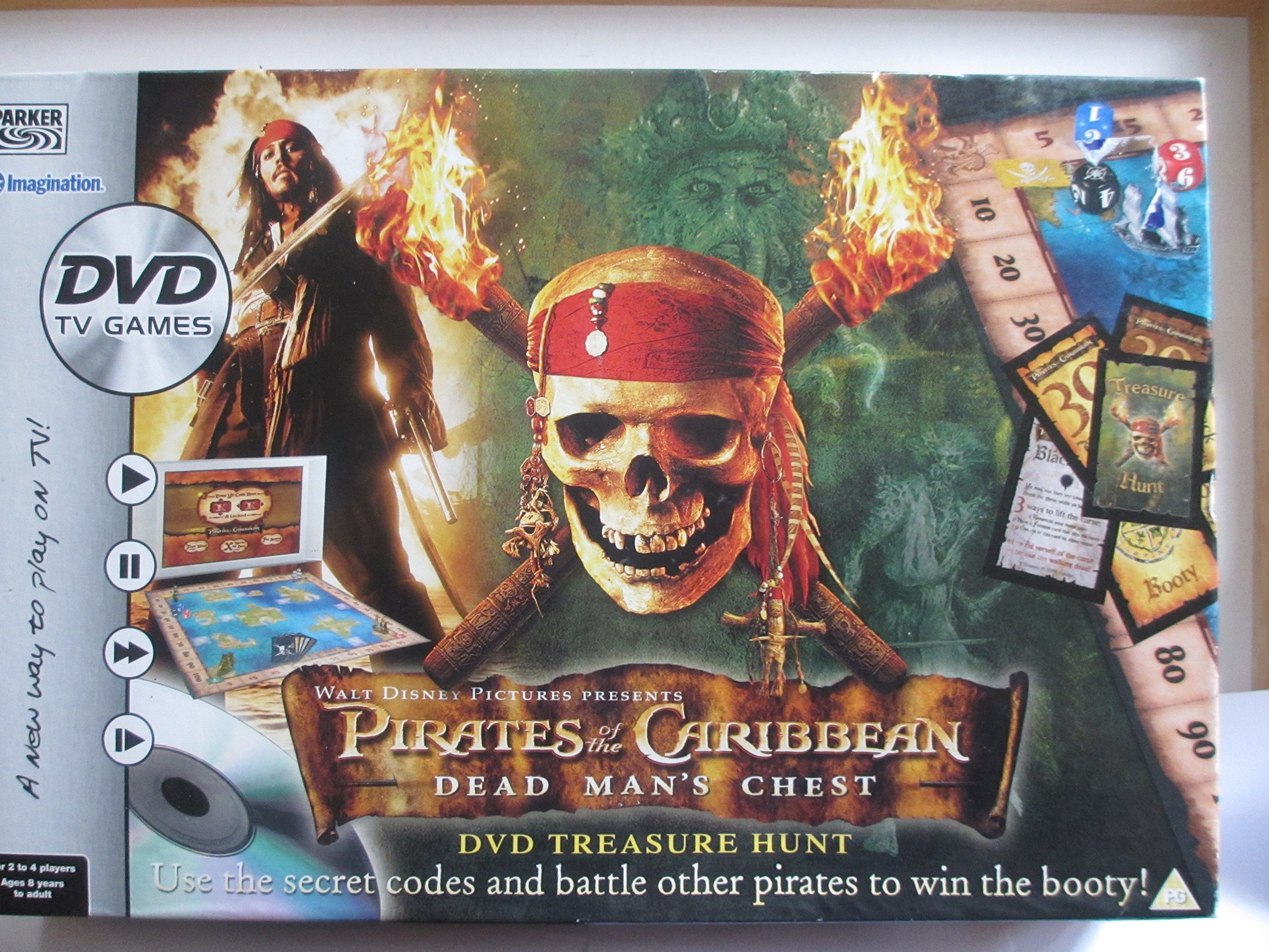 Pirates of The Caribbean: DVD treasure Hunt