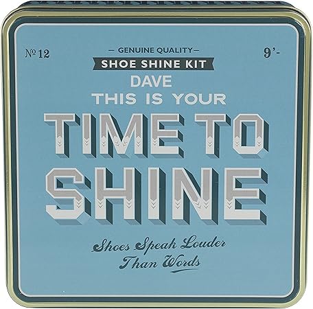 personalised shoe shine kit