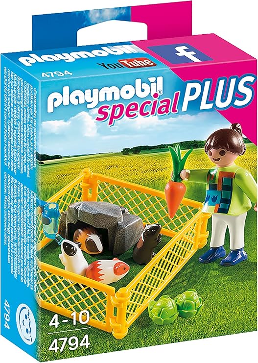 Playmobil 4794 Special Plus Girl and Guinea Pigs Amazon.co.uk Toys
