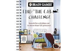 Brain Games - Find the Cat Challenge: Search for a Hidden Cat in More Than 125 Pictures! (Volume 2) (Brain Games - Picture Puzzles)