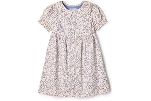 �鶹�� Essentials Baby-Girls Cotton Sateen Dress with Collar