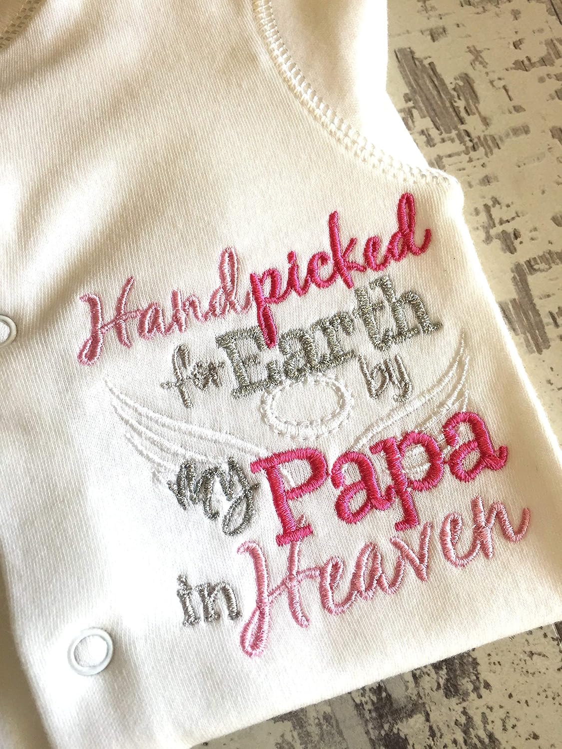 personalised embroidered sleepsuits