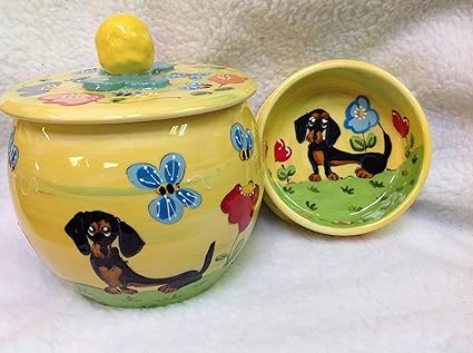 dachshund food bowl