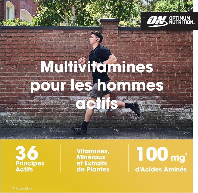 Opti-Men, Comprimés Vitaminés Haute Concentration, Hommes