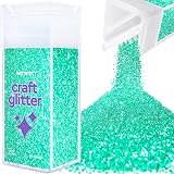 Hemway Turquoise Blue Glitter Shaker 130g Fine Craft Resin Epoxy