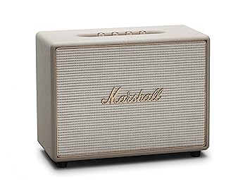 marshall woburn bluetooth speaker cream