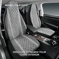 Road Comforts Baja Blanket Seat Covers Gray Diamond