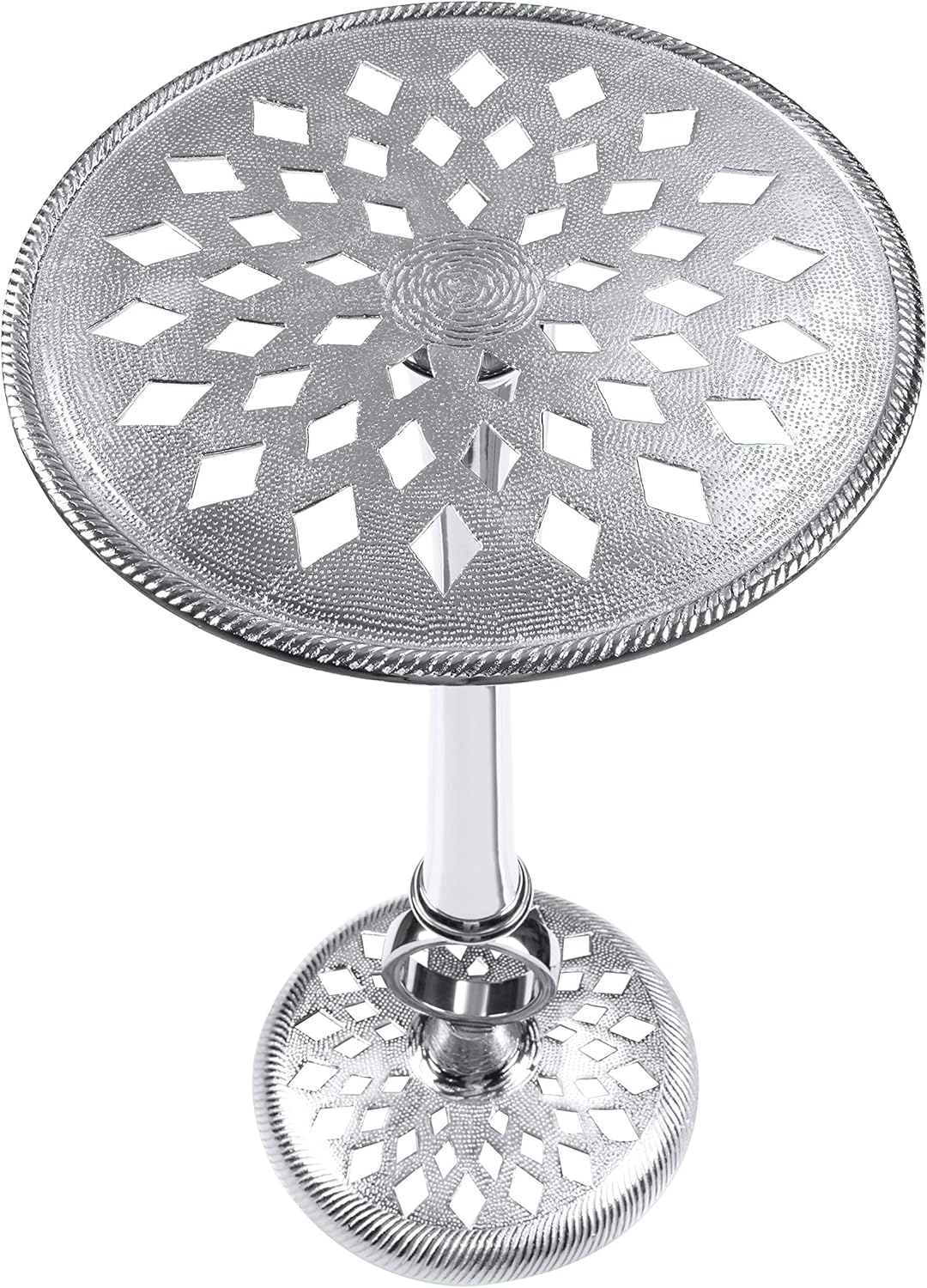 Best cast aluminum round end table