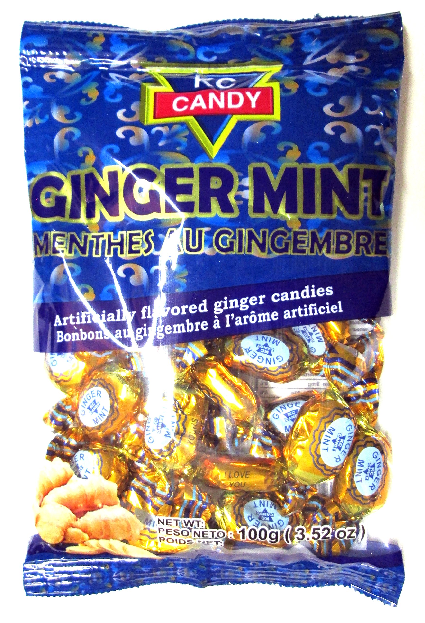 KC Ginger Mints (4 pack) Hard Candy Grocery & Gourmet Food