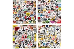 ANGJINY 200 PCS Hard Hat Stickers for Tool Box, Helmet, Funny Stickers for Adults, Vinyl and Waterproof Decals for Mechanics, Electricians, Union, Oilfield, Construction, Welders
