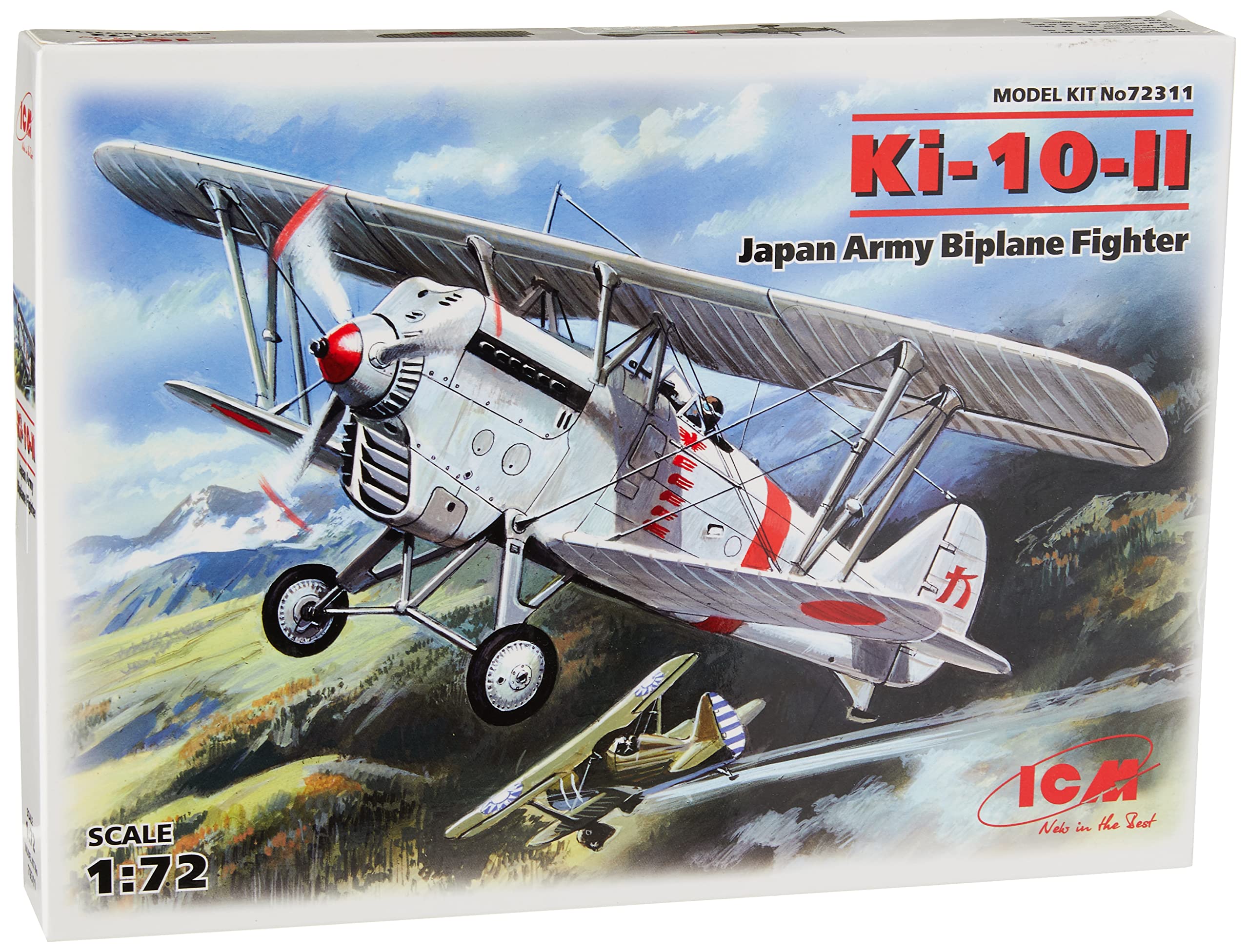 ICM 1:72 - Ki-10-II, Japan Army Biplane Fighter