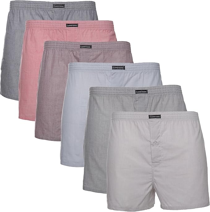 Boxer Uomo Americani In Cotone - Pacco Da 6, Comodi E Traspiranti - Foto 8