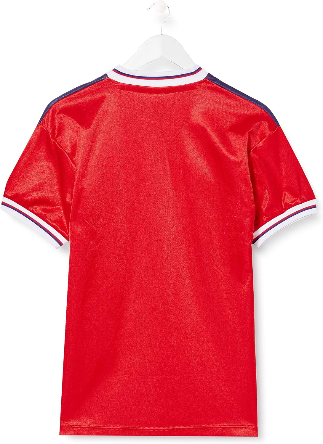Score Draw England 1982 World Cup Finals Away Retro Shirt Red XS Cotton/Polyester - Image 5
