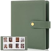 Beautiful Photo Album for 2x3 in Polaroid Photos - Instax Mini Compatible | Safely Holds Your 300+ Pictures of Unique Memories - The Perfect Book to Store Pictures or Trading Collection Cards