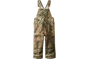 John Deere Boys' Mossy Oak Print Overalls