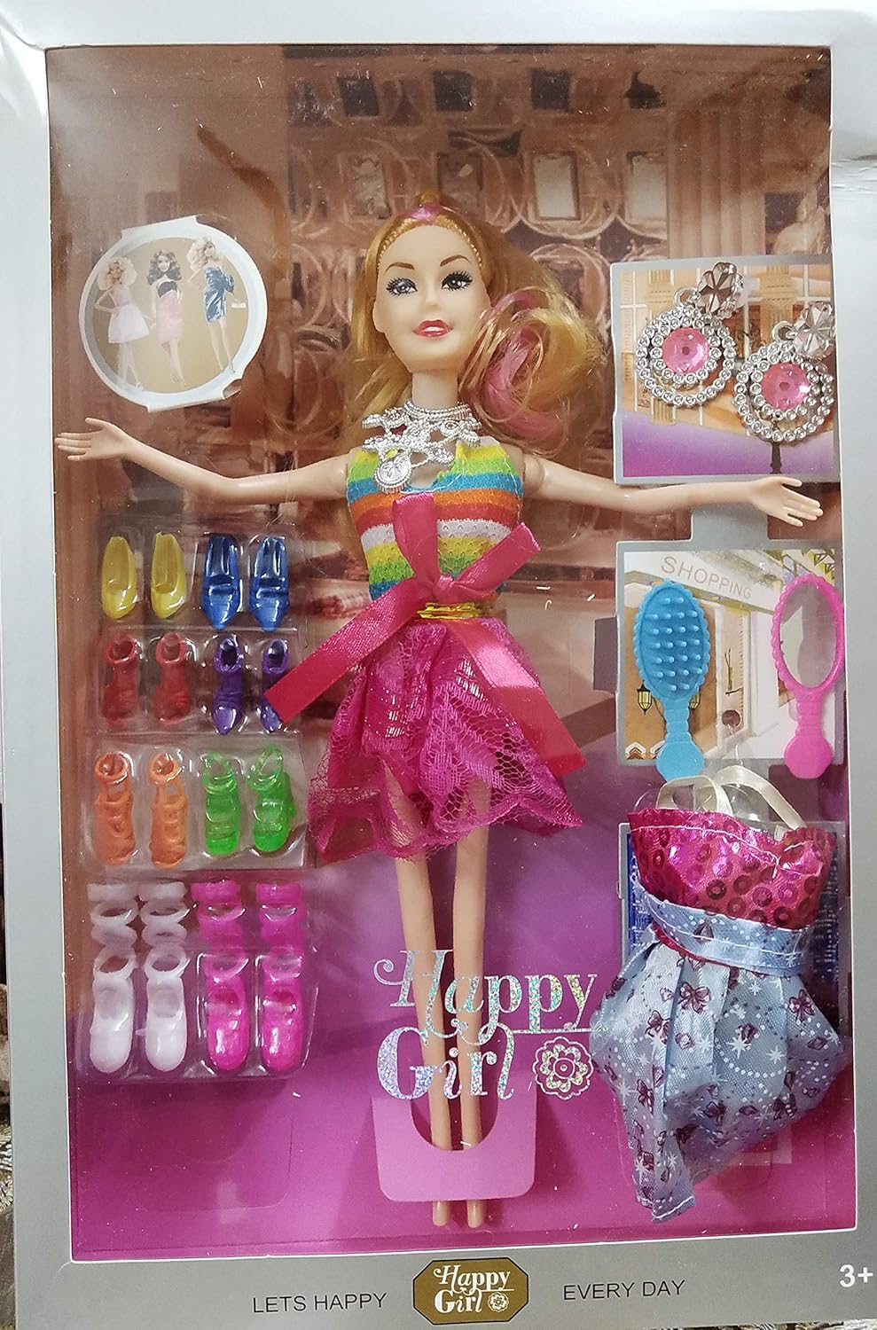 fashion doll shopping day