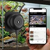 Noonkey 3MP 2K Aquarium &amp; Reptile Pet Camera, 5G/2.4G Dual-Band Wi-Fi, Anti-Glare and No Reflection,Color Night Vision, 24/7 Recording, Detection Alarm, Work with Alexa,for Fish,Lizard, Reptile Pet
