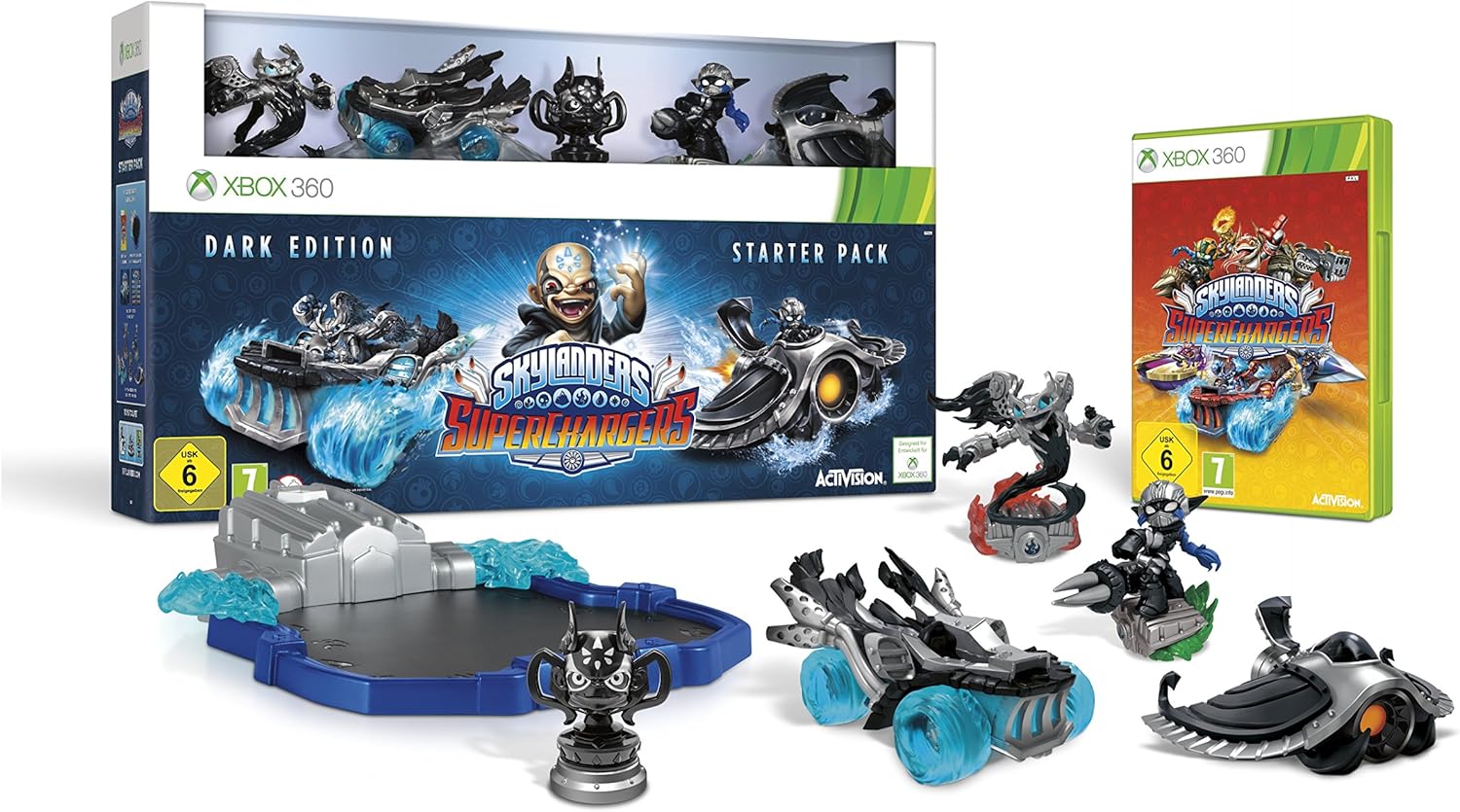 Skylanders SUPERCHARGERS Starter Set (Dark Edition) Amazon.co.uk PC