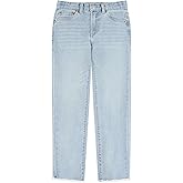 Girls' High Rise Straight Fit Jeans