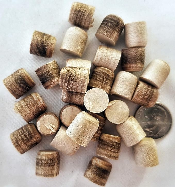 Maple Tapered Wood Plugs (3/8 x 30 Pieces)