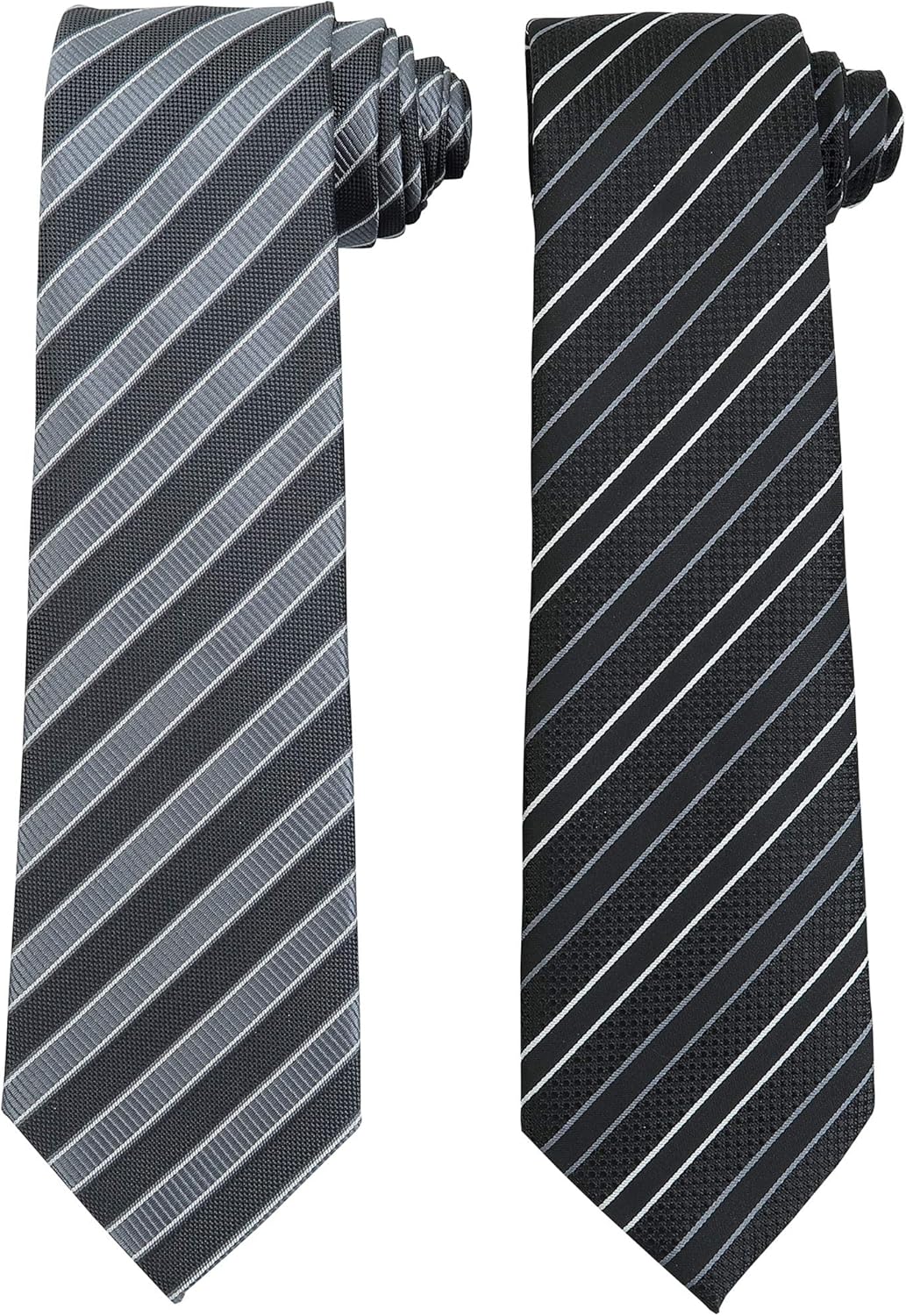 JKWES Men's Necktie Polyester Silk Tie Woven Jacquard Neck Ties