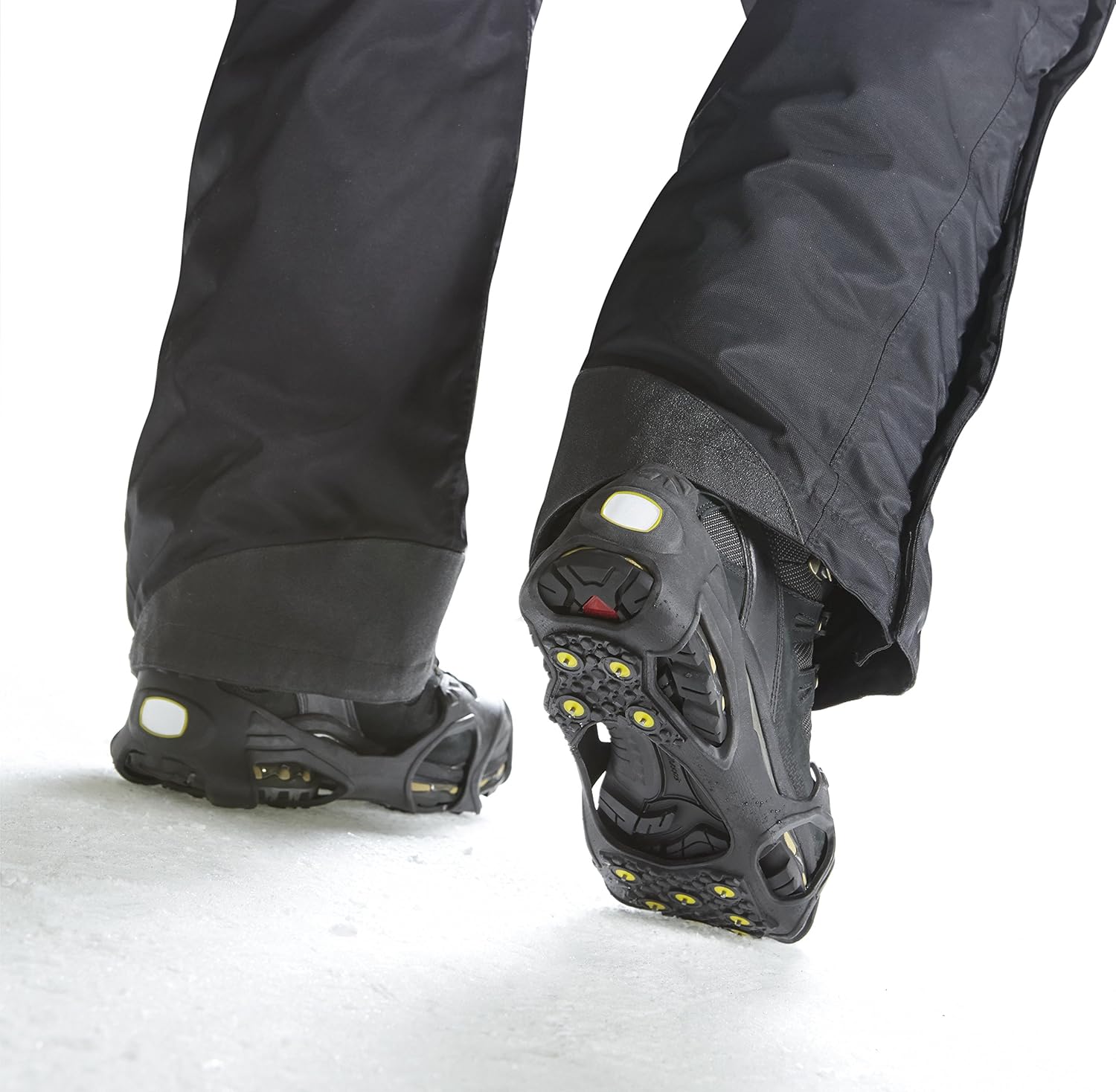 for Grips Ice Winter Pro ICETRAX Shoes Heel Reflective Toe