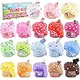 LAWOHO Big Butter Slime Kit, Includes 18 x 60ml Butter Slime & 36 Packs Slime Add Ins, Slime for Kids Party Favors, Non Stick Scented Slime Kit, Slime Toys Birthday Halloween Christmas Easter Gifts
