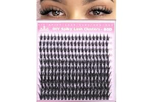 Lash Clusters with Spikes Manga Eyelash Clusters Wispy Lash Extensions Anime Cluster Eyelash Extensions C Curly Natural Indiv