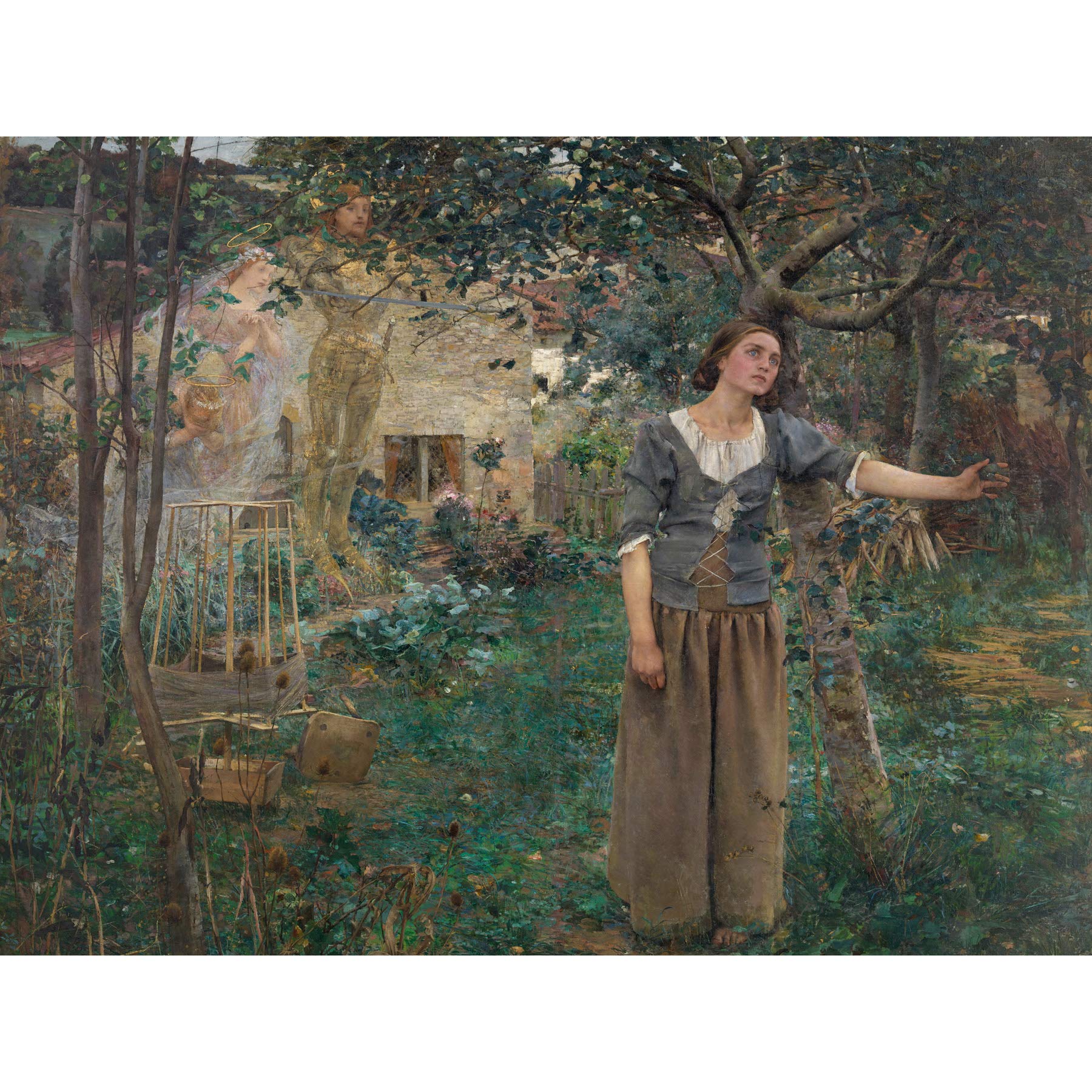 Artery8 Bastien-Lepage Joan Of Arc Painting Large Wall Art Poster Print Thick Paper 18X24 Inch