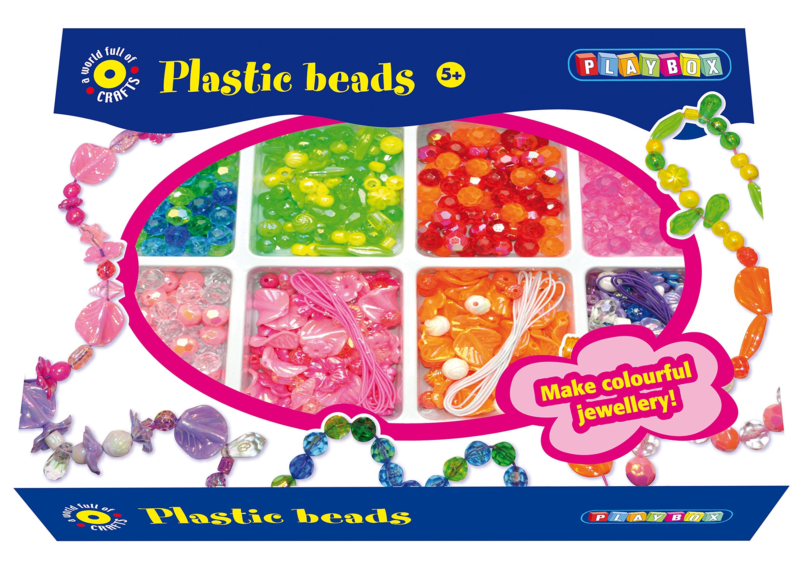 Playbox Plastic Beads Craft Set