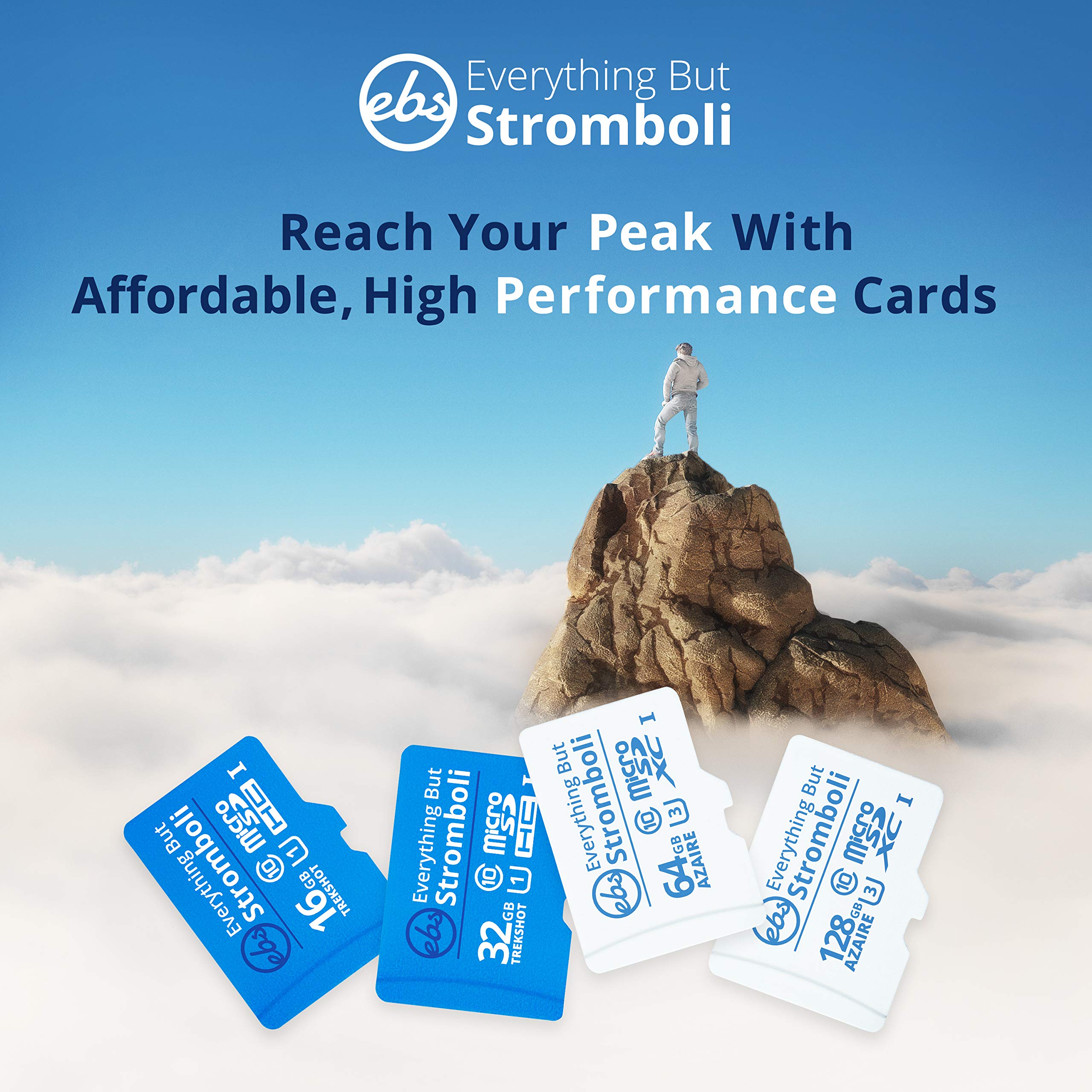 Everything But Stromboli 128GB Azaire MicroSD Memory Card & Adapter
