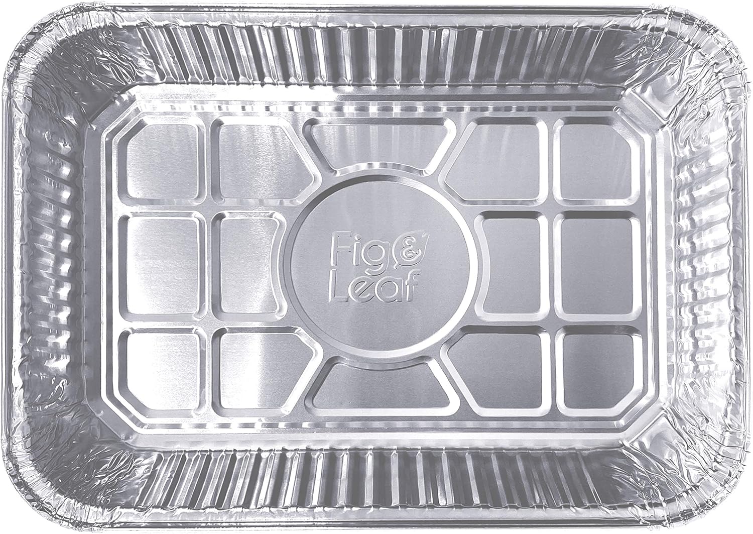 (35 Pack) Compatible with Weber Grills Drip Pans l Top Dimension 8.6” x 6” l Bottom 7.5” x 5” l Disposable Aluminum Foil Grease Trays Bulk Package l Great for BBQ, Roasting, Baking & Cooking : Garden & Outdoor