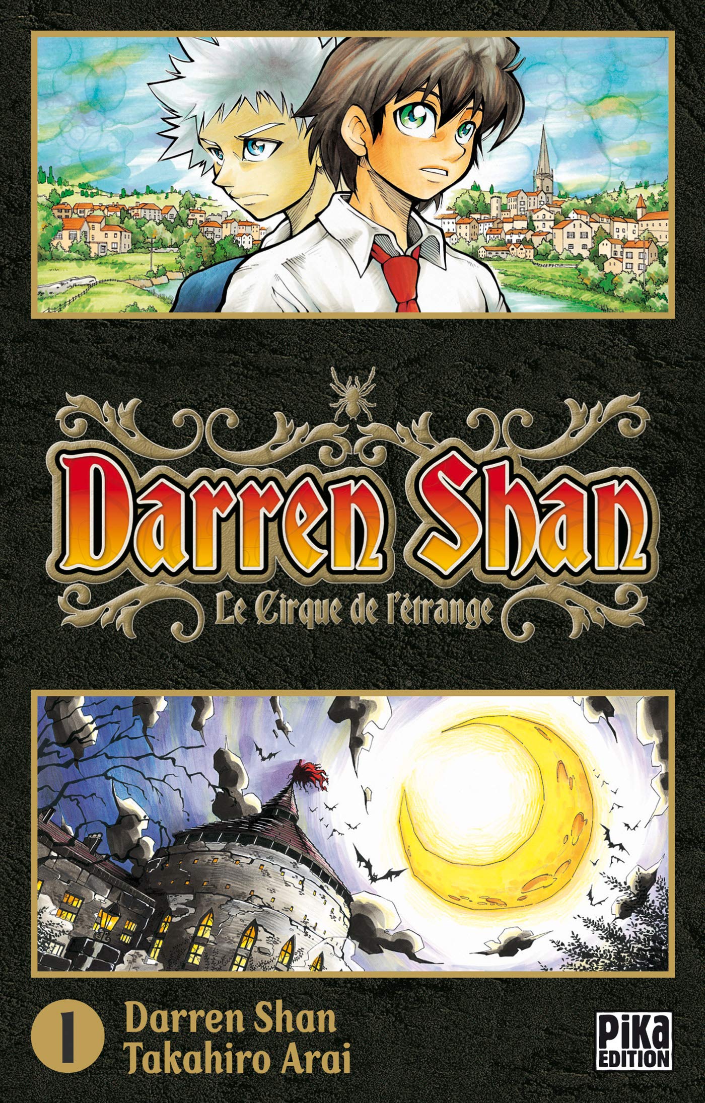 Amazon Fr Darren Shan T01 Le Cirque De L Etrange Shan Darren Arai Takahiro Livres