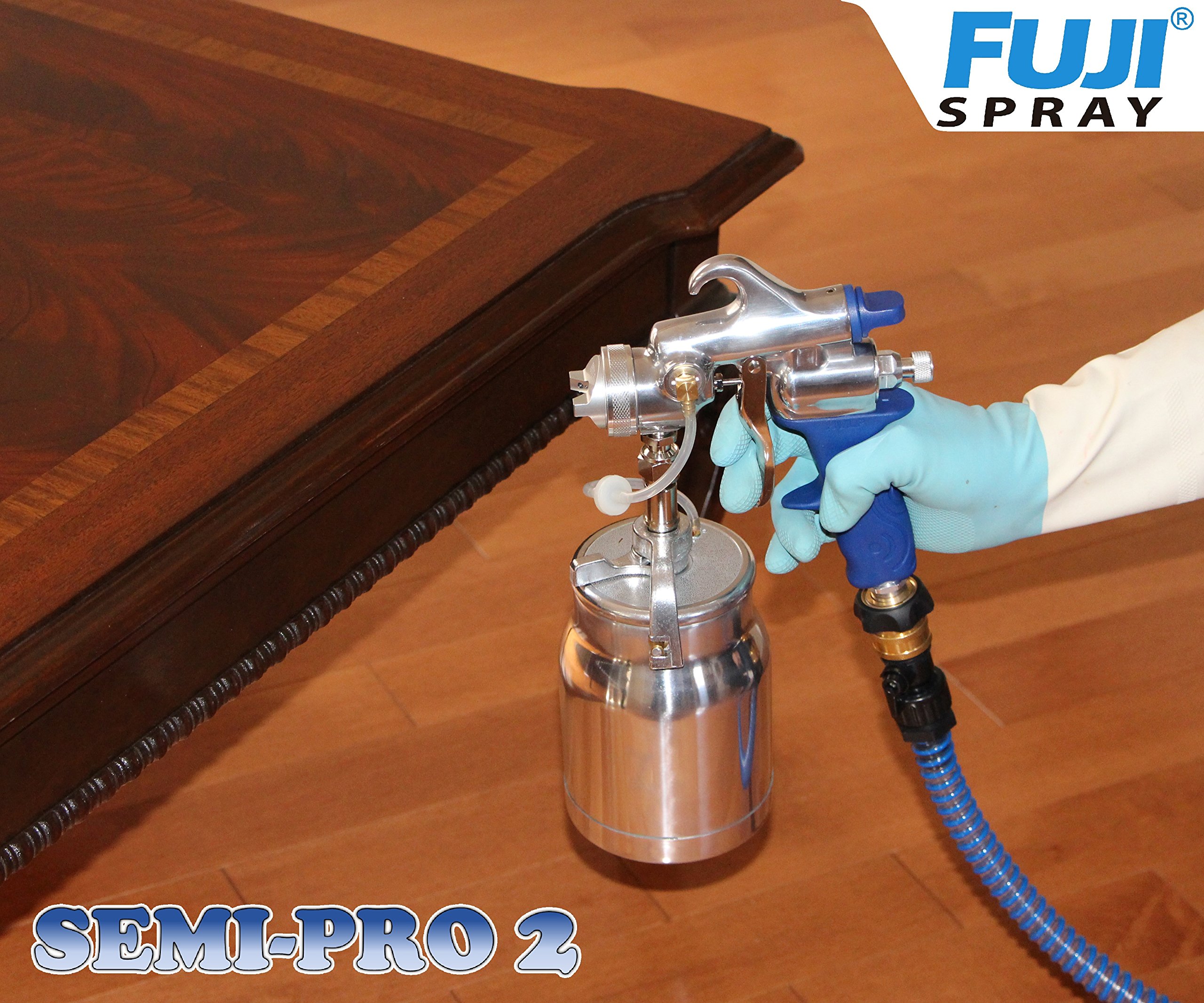 Fuji Spray 2202 Semi-PRO 2 HVLP Spray System and Wagner Spraytech Large Spray Shelter Paint Booth